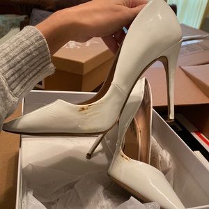 White Steve Madden Heels